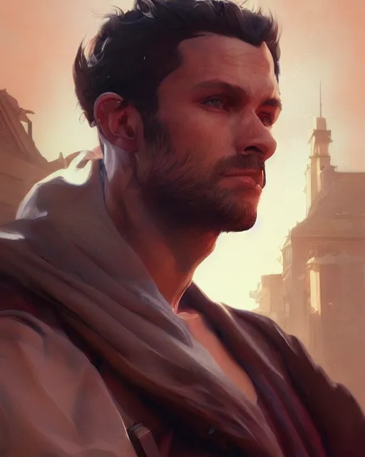 Image similar to ultra realistic illustration, a male thief, highly detailed, digital painting, artstation, concept art, smooth, sharp focus, illustration, art by artgerm and greg rutkowski and alphonse mucha