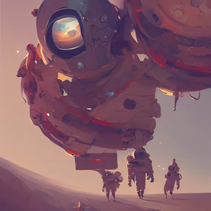 Image similar to a beautiful painting of a astronaut by sergey kolesov and pascal blanche and greg rutkowski. in style of digital art. colorful comic, symmetry, hyper detailed. octane render. trending on artstation