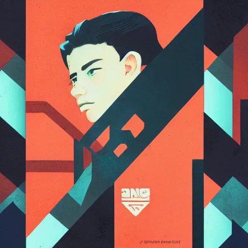 Prompt: Supreme x FF7 Profile Picture by Sachin Teng, asymmetrical, Organic Painting , Matte Painting, geometric shapes, hard edges, graffiti, street art,:2 by Sachin Teng:4