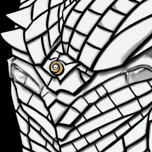 Image similar to closeup of a supervillian, intricate details