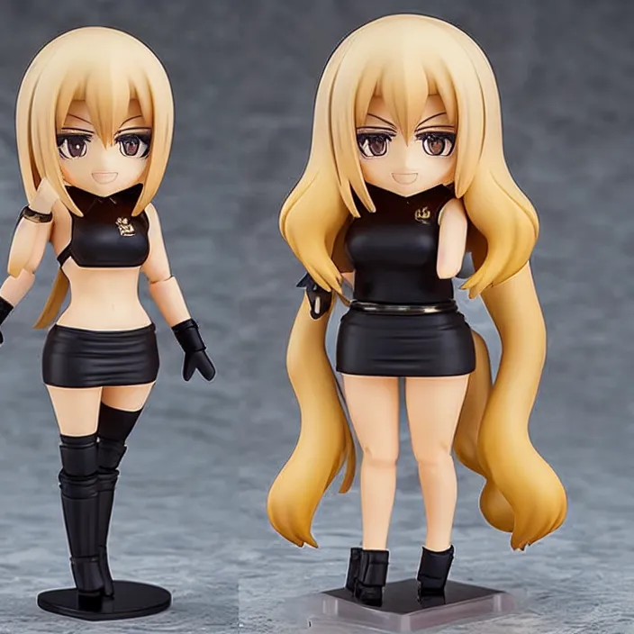 Prompt: Khloe Kardashian, An anime Nendoroid of Khloe Kardashian, figurine, detailed product photo