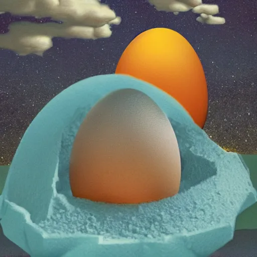 Image similar to egg mountain