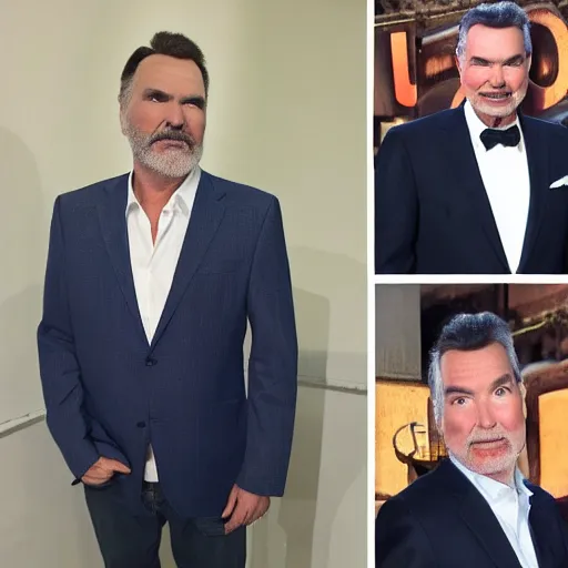 Image similar to gigachad Norm MacDonald