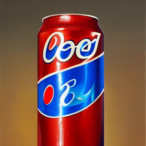 Image similar to pepsi cola, oil painting, ultradetailed, artstation, ultradetailed, digital painting, ultradetailed