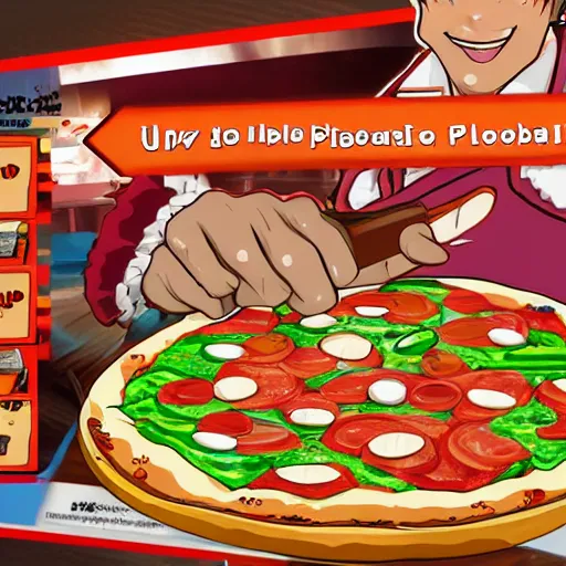 Prompt: Kokomi eating pizza, game graphics, highly detailed, genshin impact