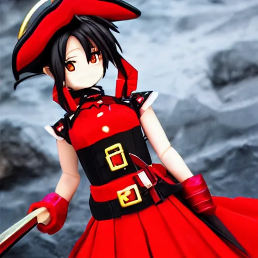 prompthunt: Pirate-hat wearing Houshou Marine. Hololive character. Anime  girl, 宝鐘マリン. Red pirate outfit and black pirate tricorn. brickred outfit  colorscheme. Full body anime. Her name is Houshou Marine. Anime cute face