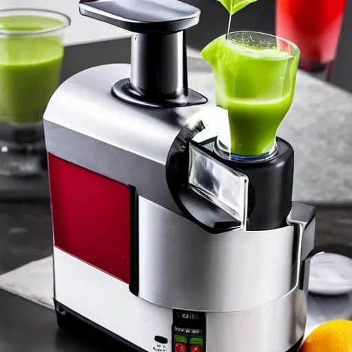 Prompt: an xqc juicer, 4k, high detail, high-resolution photograph, professional photography, ultra-detail