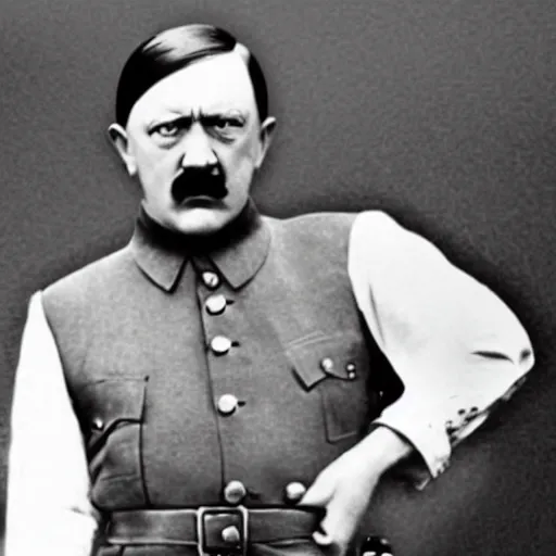 Image similar to Hitler doing a JoJo pose