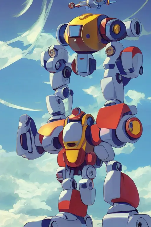 Image similar to metabots medabots medarotto medarot robot minimalist comics, behance hd by jesper ejsing, by rhads, makoto shinkai and lois van baarle, ilya kuvshinov, rossdraws global illumination ray tracing hdr radiating a glowing aura