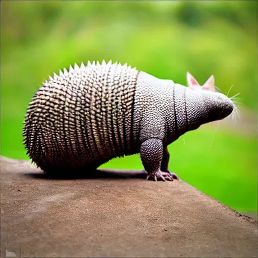 Image similar to armadillo - cat - hybrid, animal photography