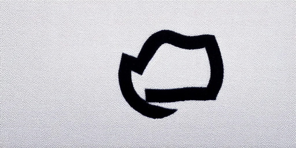 Prompt: a dangerous symbol on a white background