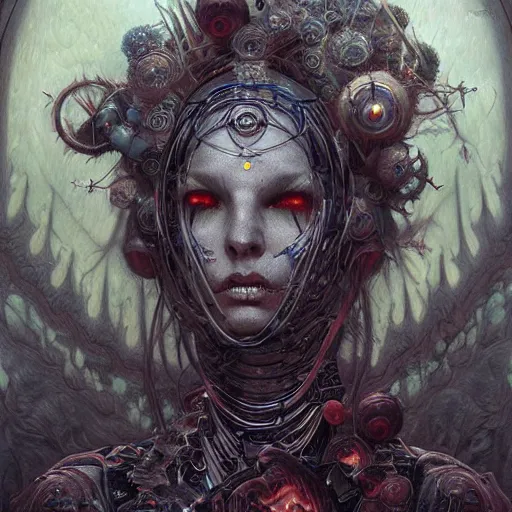 Prompt: hyper detailed masterpiece, underworld angel jean giraud digital art painting darkwave goth aesthetic, creepy, psychedelic, artgerm, donato giancola, tom bagshaw