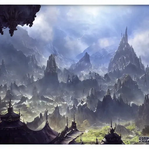 Prompt: FFXIV Heavensward, matte painting, extreme detail, 8k resolution, absolute masterpiece, upscaled