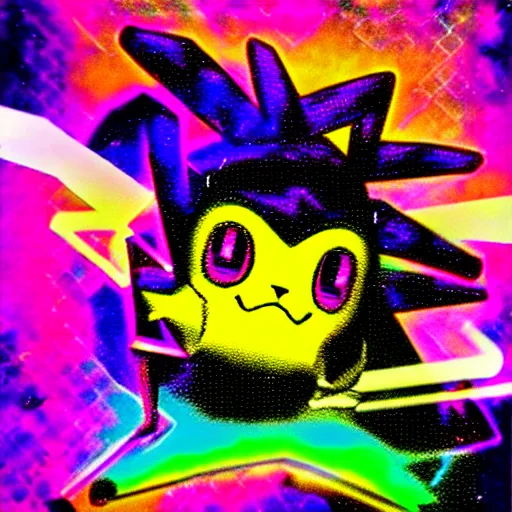 Image similar to databending glitch style pokemon portrait airbrushed no blur 8 k, hip hop album cover art, conceptual mystery pokemon, intricate detailed painting, illustration sharp detail, manga 1 9 9 0