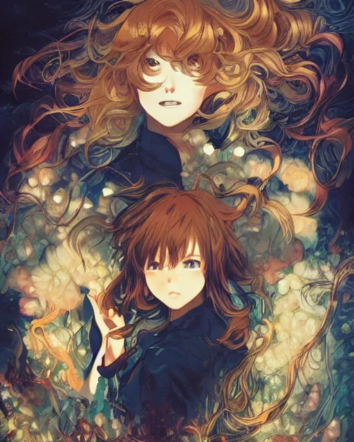 Image similar to anime girl smiling softly, art poster, ambient lighting, detailed, by ayami kojima, makoto shinkai, kilian eng