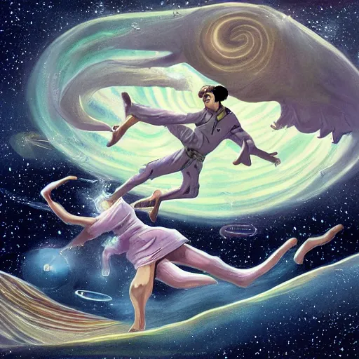 Image similar to gravitational force, fantasy illustration