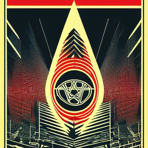 Image similar to david gilmour poster by shepard fairey
