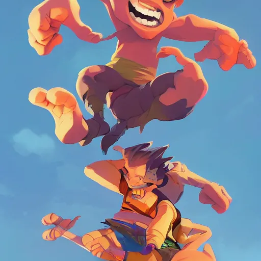 Image similar to hero world rugrats, behance hd by jesper ejsing, by rhads, makoto shinkai and lois van baarle, ilya kuvshinov, rossdraws global illumination