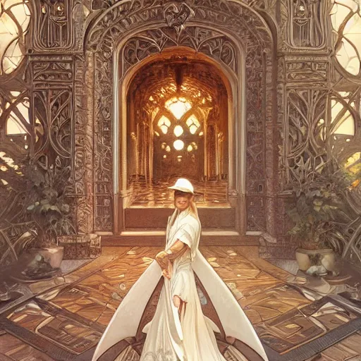 Prompt: ultra realistic illustration, gateway to a different realm, intricate, elegant, highly detailed, digital painting, artstation, concept art, smooth, sharp focus, illustration, art by artgerm and greg rutkowski and alphonse mucha