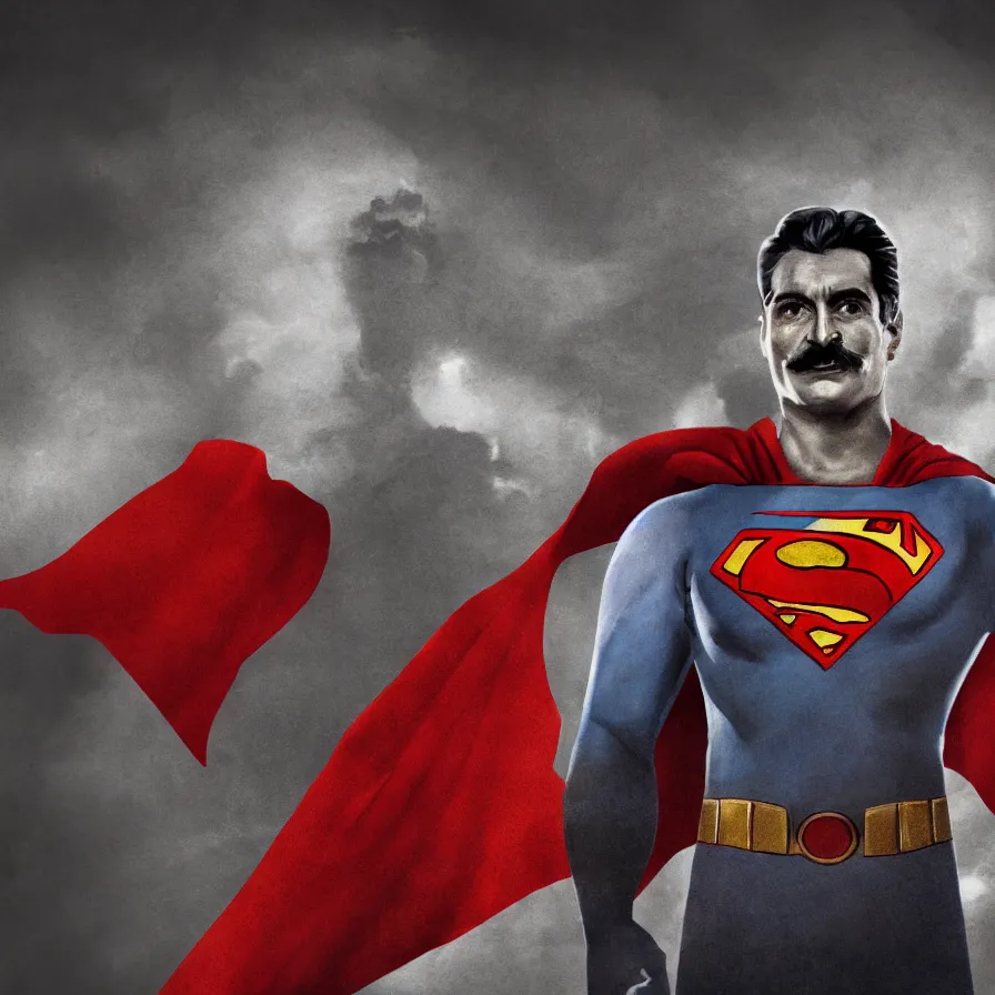 stalin as superman, red son, double identity, | Stable Diffusion | OpenArt