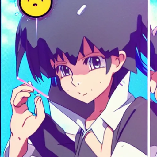 Image similar to a pokemon crystal card from 1 9 9 8, illustration, concept art, anime key visual, trending pixiv fanbox, by wlop and greg rutkowski and makoto shinkai and studio ghibli and kyoto animation and ken sugimori, symmetrical facial features, realistic anatomy, generation 2, pocket monster companion, box art