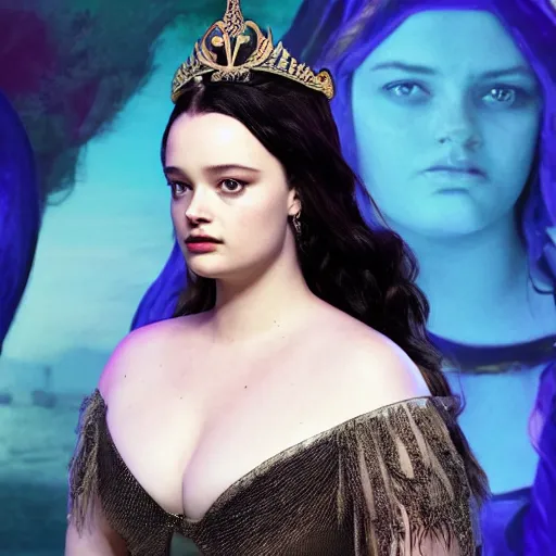 Image similar to nimue fey queen, katherine langford, the cursed