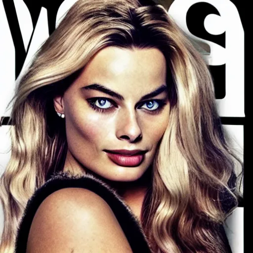 Image similar to margot robbie gta cover art