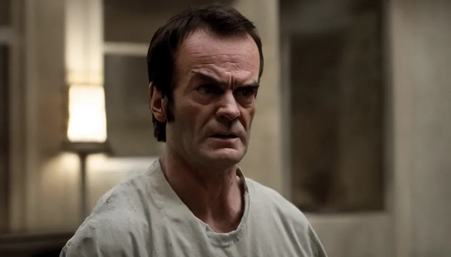 Prompt: Randle McMurphy in The Avengers (2012), cinematic lighting, cinematography