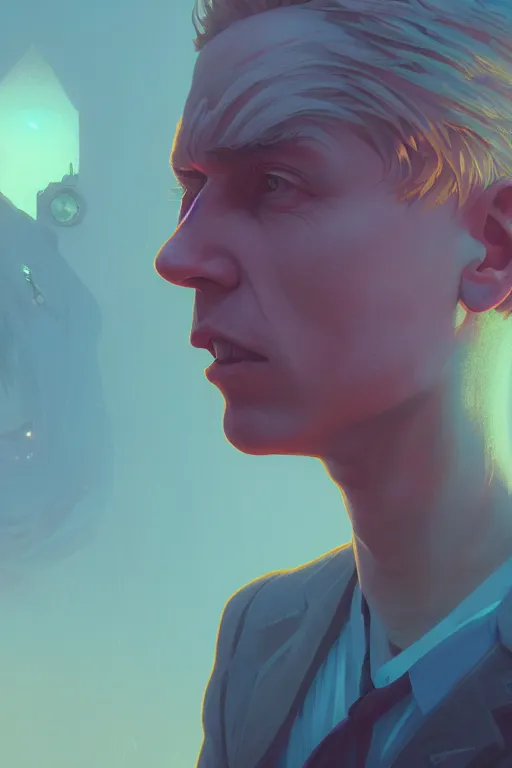 Prompt: highly detailed surreal vfx portrait of a game main hero, analogous colors, stephen bliss, unreal engine, greg rutkowski, loish, rhads, beeple, makoto shinkai and lois van baarle, ilya kuvshinov, rossdraws, tom bagshaw, alphonse mucha, global illumination, detailed and intricate environment