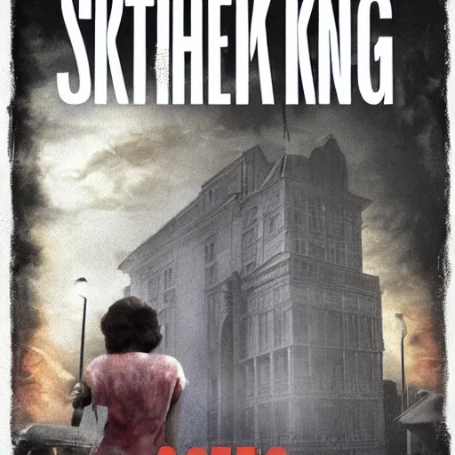 Image similar to Cover art for an as of yet unreleased Stephen King novel, no text