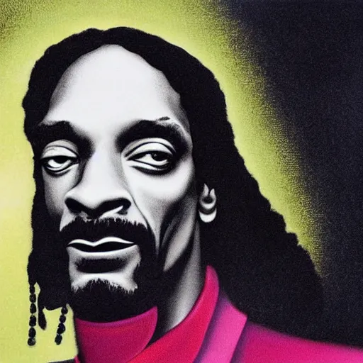 Prompt: snoop Dogg, the famous 80s jazz musician, album artwork, 80s jazz sty style