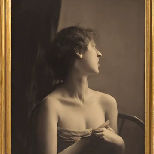 Prompt: photo of young woman by philip de laszlo