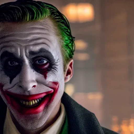 Image similar to Ryan Gosling as Joker (2019) movie still