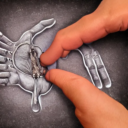 Prompt: award winner photo of anatomically correct hand ultrarealistic close up