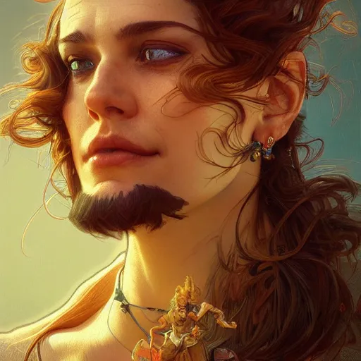 Prompt: perfectly - centered - portrait of a crazy truck driver, intricate, highly detailed, digital painting, artstation, concept art, smooth, sharp focus, illustration, unreal engine 5, 8 k, art by artgerm and greg rutkowski and alphonse mucha