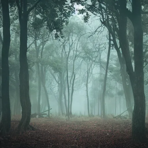 Image similar to village horror forest