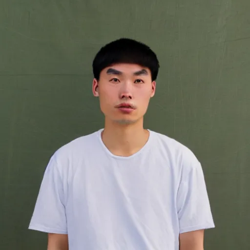 Prompt: portrait of an average chinese male