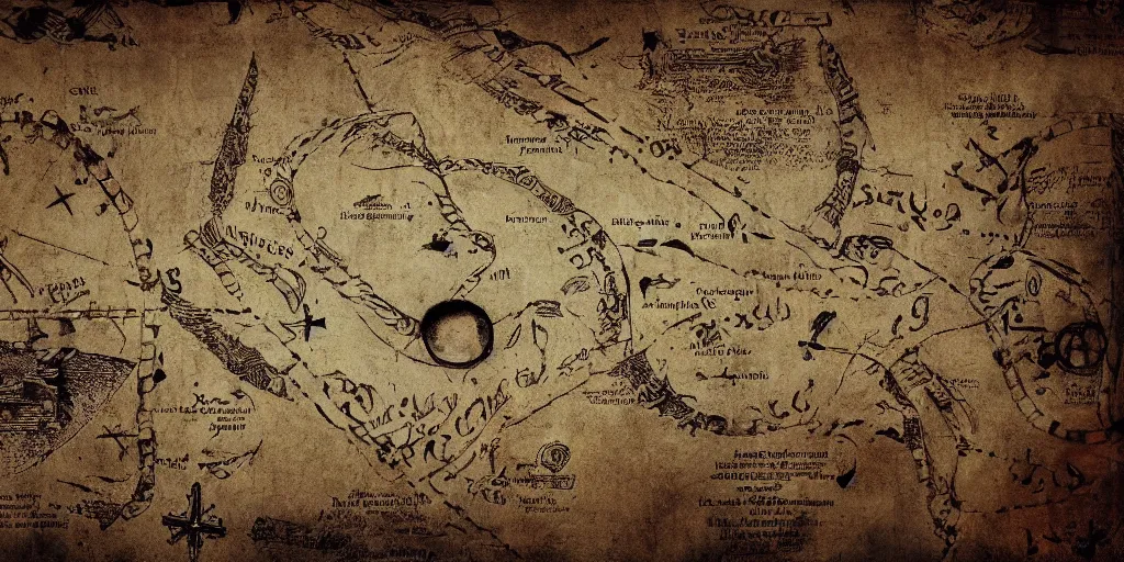 the goonies treasure map