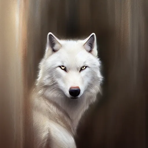 Image similar to portrait of white wolf in the balaclava, by Stanley Artgerm Lau, WLOP, Rossdraws, James Jean, Andrei Riabovitchev, Marc Simonetti, Yoshitaka Amano, ArtStation, CGSociety,