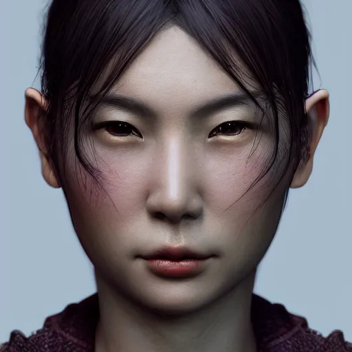 Image similar to portrait of Ao Bing, digital art, highly detailed, concept art, intricate, sharp focus, Trending on Artstation HQ, deviantart, unreal engine 5, 4K UHD image