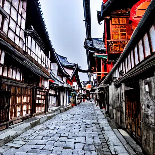 Image similar to old city by naohisa inoue