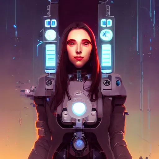 Image similar to a portrait of a beautiful cybernetic nurse, cyberpunk concept art by pete mohrbacher and wlop and artgerm and josan gonzales, digital art, highly detailed, intricate, sci-fi, sharp focus, Trending on Artstation HQ, deviantart, unreal engine 5, 4K UHD image