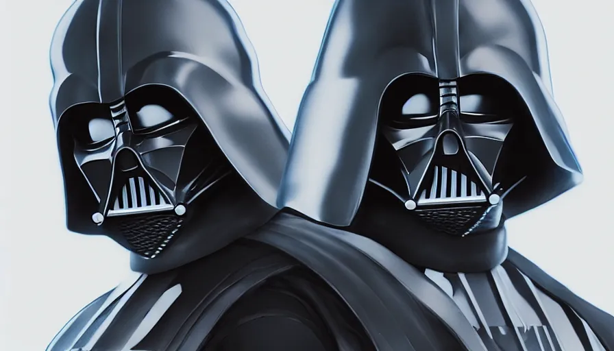 Image similar to will smith is darth vader, hyperdetailed, artstation, cgsociety, 8 k