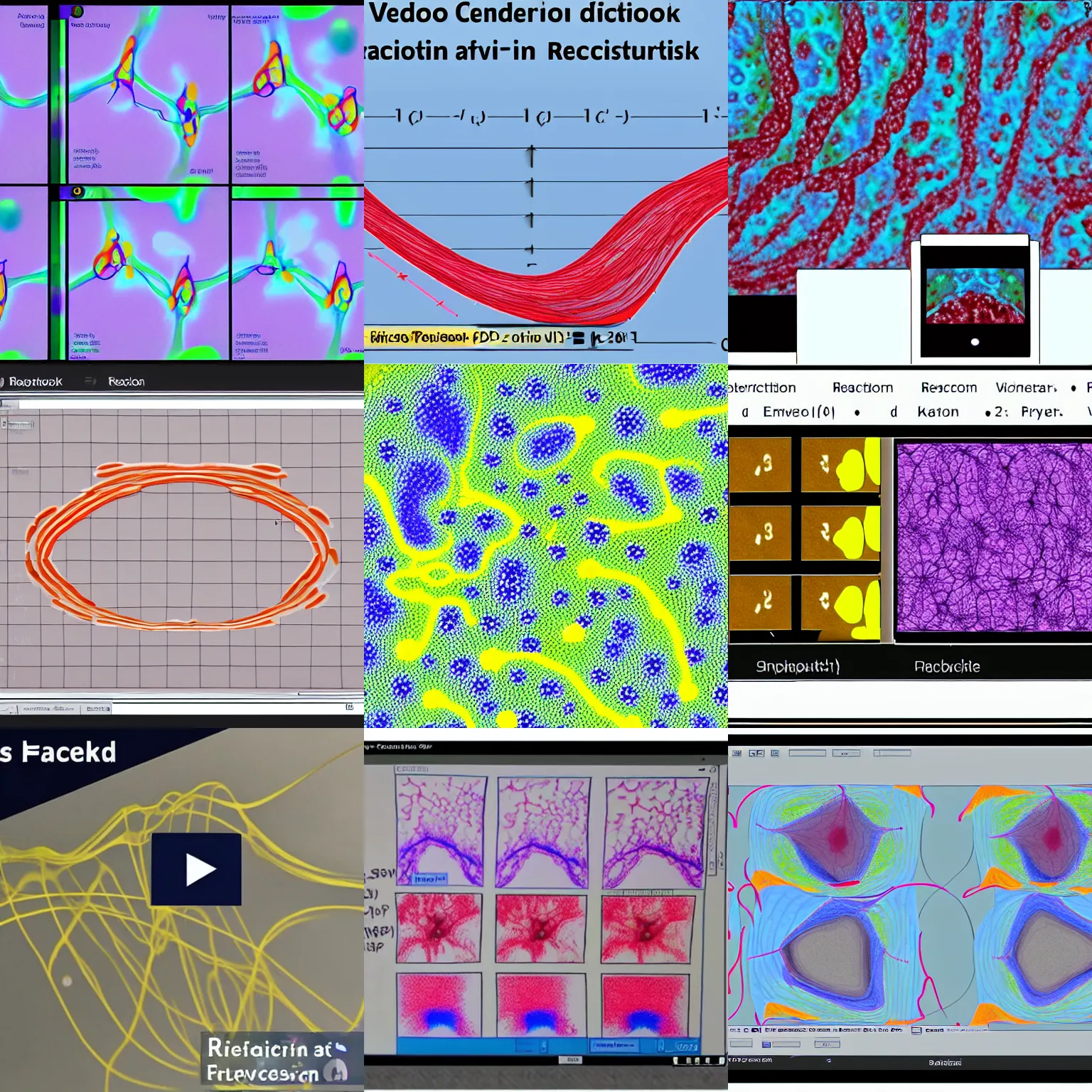 Prompt: video feedback of a reaction diffusion process