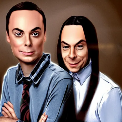 Image similar to sheldon cooper and his husband