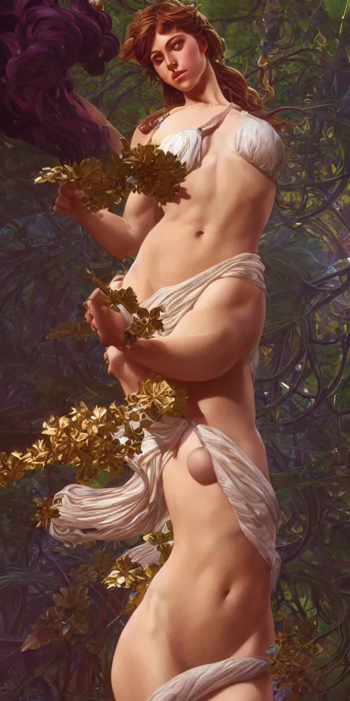 Image similar to Aphrodite, intricate, highly detailed, digital painting, artstation, concept art, smooth, sharp focus, illustration, Unreal Engine 5, 8K, art by artgerm and greg rutkowski and alphonse mucha