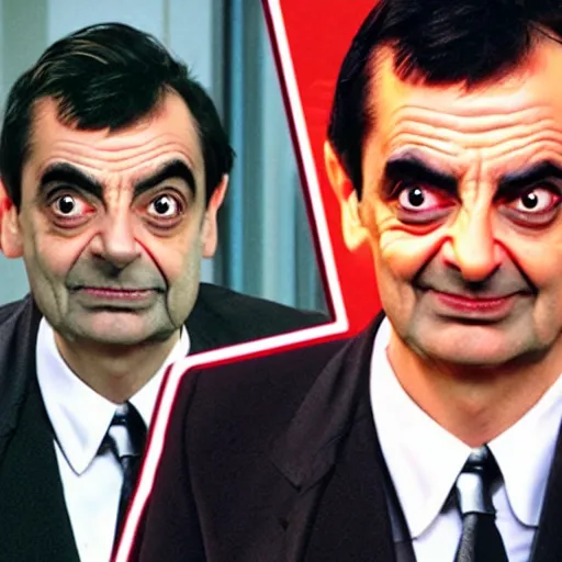 Image similar to mr bean is now a member of the avengers