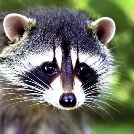 Image similar to a rat raccoon hybrid