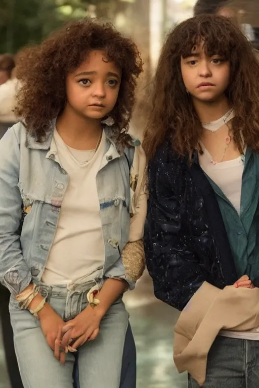 Image similar to Rue and Jules from Euphoria