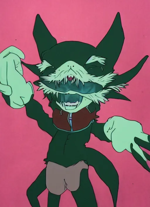 Image similar to anime gremlin gismo